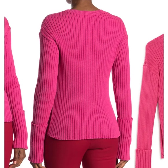 RED VALENTINO Blue Crewneck Sweater-NWT-XS - Picture 3 of 7